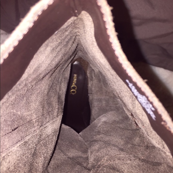 Nine & Co Chocolate genuine suede boots. - Picture 8 of 8